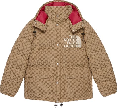 gucci north face puffer vest.